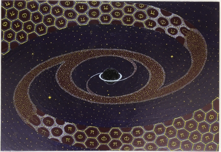 Quantum Relative Entropy by artist Edd Ogden
